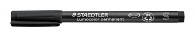 Alkoholos marker, OHP, 0,4 mm, STAEDTLER "Lumocolor® 313 S", fekete