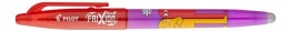 Rollertoll, 0,35 mm, törölhető, kupakos, PILOT "Frixion Ball Friends", lila